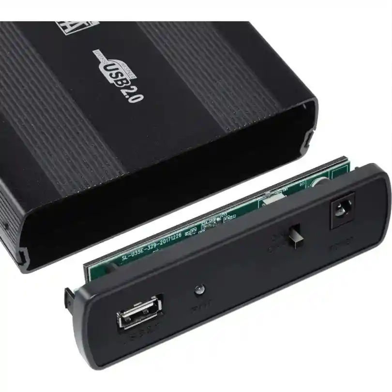 Caja Externa Case Sata Disco Duro 3.5'' Escritorio Usb 2.0