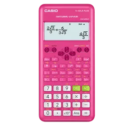 Calculadora Cientifica Casio Fx-82la Plus 252 Funciones Rosado