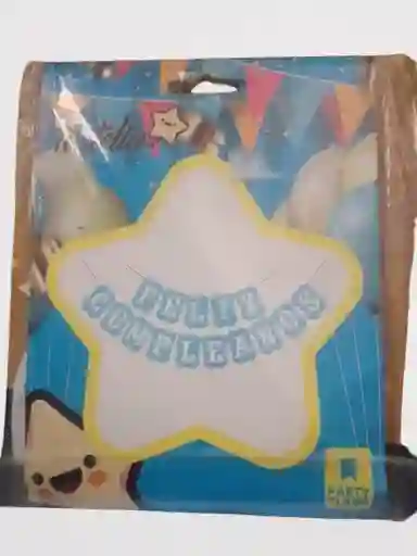 Banderines Colores Pateles Azul