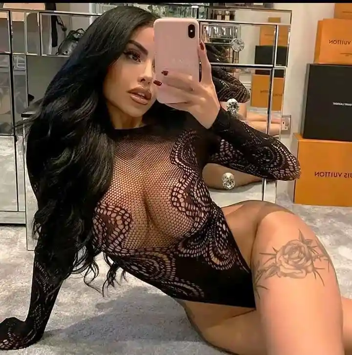 Lencería De Malla Brillante Para Mujer, Lencería Sexy De Malla Con Diamantes De Imitación,