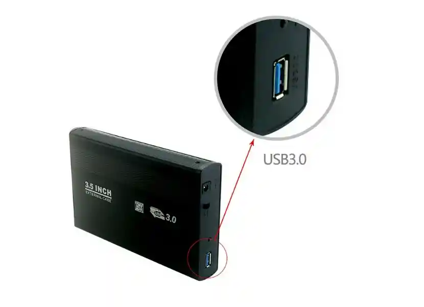 Caja De Disco 3,5 A 3,0
