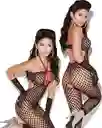 Lencería De Malla Para Mujer, Lencería Sexy De Malla