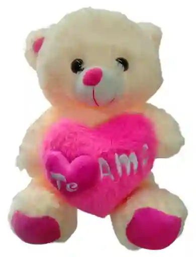 Peluche Osito Corazón Muñeco Peluche Oso