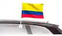 Bandera De Colombia Soporte Ventana De Coche Doble Cara Personalizado Mini Banderas