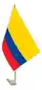 Bandera De Colombia Soporte Ventana De Coche Doble Cara Personalizado Mini Banderas