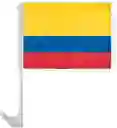 Bandera De Colombia Soporte Ventana De Coche Doble Cara Personalizado Mini Banderas