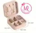 Organizador Pequeño De Joyas En Tono Beige (medidas En La Segunda Foto)