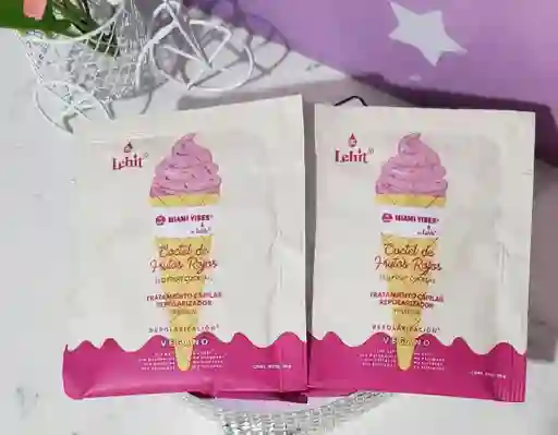 Tratamiento Capilar Lehit Coctel De Frutos Rojos Repolarizador Vegano