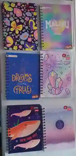 Cuaderno Argollado Pequeño Mujer