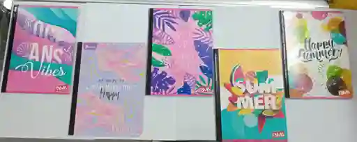 Cuaderno Cocido 50 Hojas Mujer
