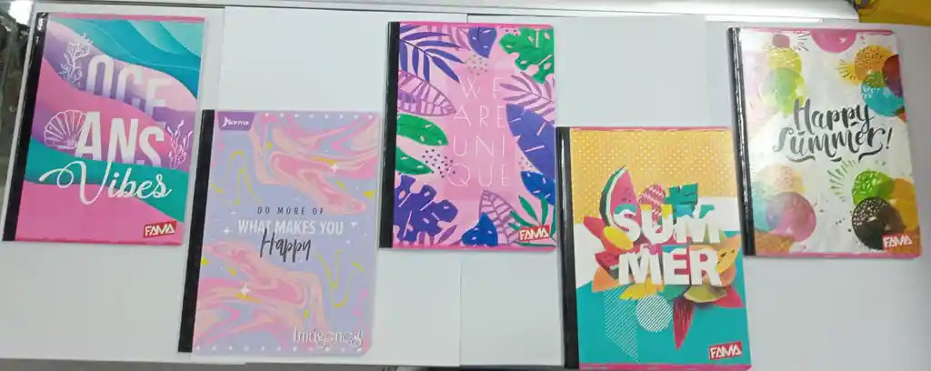 Cuaderno Cocido 50 Hojas Mujer