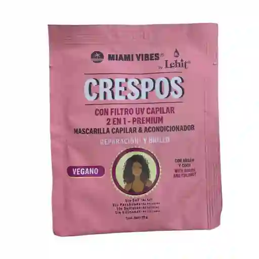 Tratamiento Capilar Lehit Crespos Con Filtro Uv 2 En 1