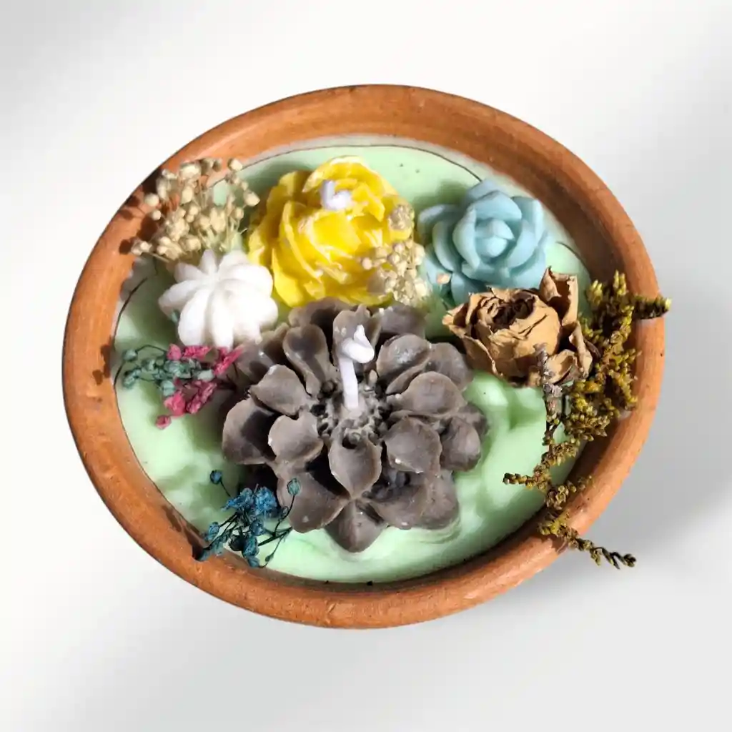 Vela Aromática Aroma De Jardín