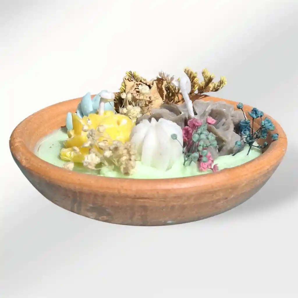 Vela Aromática Aroma De Jardín