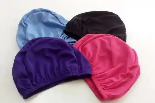 Gorro De Natación Tela Piscina Sencillo