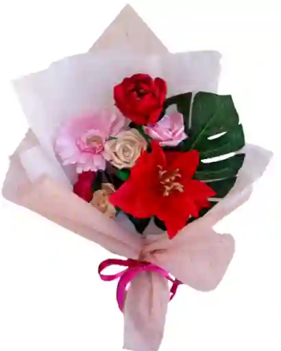 Ramo De Flores Surtidas Amor Eterno