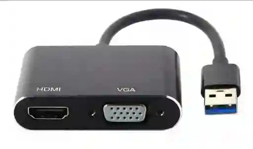 Convertidor Adaptador 2 En 1: De Usb 3.0 A Vga Y Hdmi Video Agregar A Favoritos