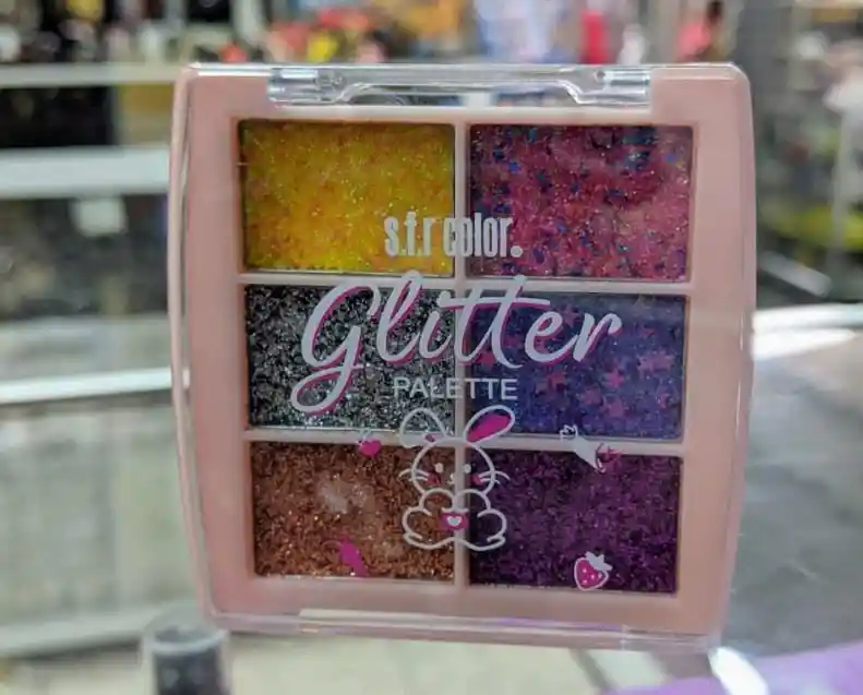 Glitter En Sombras Paleta X6 Str Color