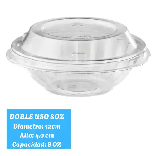 Contenedor Doble Uso 8onz