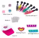 Kit Uñas Decorativo 2-1 Niñas Set Manicure Creativo Juguete