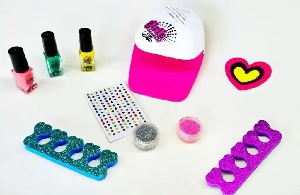 Set De Spa Pies + Set Uñas Juguete Niñas 2x1 Girl Creator