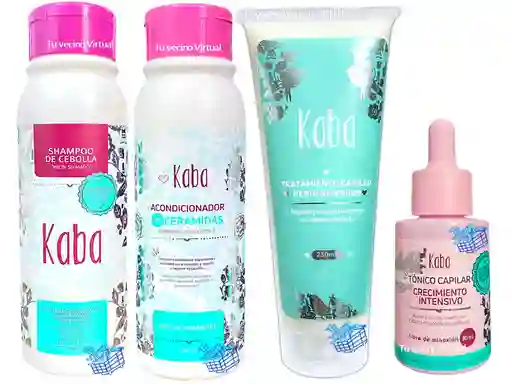 Shampoo De Cebolla, Acondicionador, Tratamiento Y Tónico Capilar Kaba