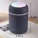 Humidificador, Difusor, Ambientador Con Luz Led Usb Portátil (gris)