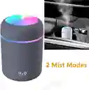 Humidificador, Difusor, Ambientador Con Luz Led Usb Portátil (gris)
