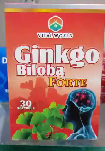 Ginko Biloba Forte 80 Mg 30 Softgels