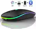 Mouse Inalámbrico Ultrafino Recargable 2,4g Bluetooth / Usb W07