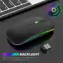 Mouse Inalámbrico Ultrafino Recargable 2,4g Bluetooth / Usb W07