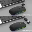 Mouse Inalámbrico Ultrafino Recargable 2,4g Bluetooth / Usb W07