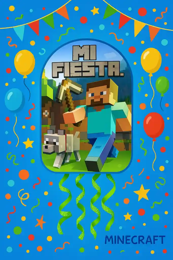 Piñata Minecraft
