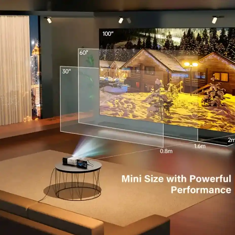 Proyector De Imagen Mini Televisor