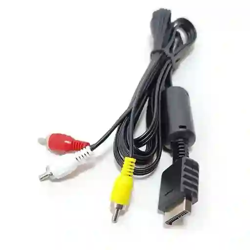 Cable Negro Para Consola Ps2