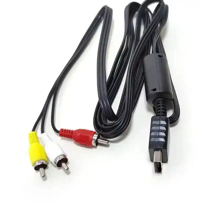 Cable Negro Para Consola Ps2