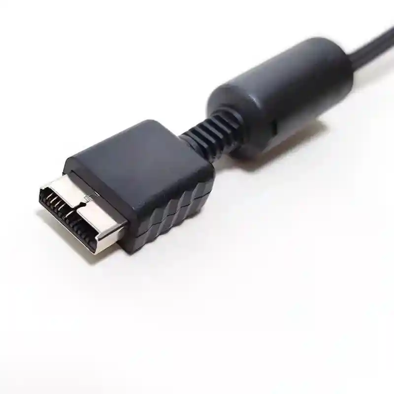 Cable Negro Para Consola Ps2