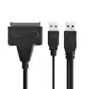 Cable Sata A Usb 2.0 -113 Negro Nuevo