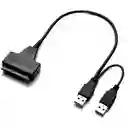 Cable Sata A Usb 2.0 -113 Negro Nuevo