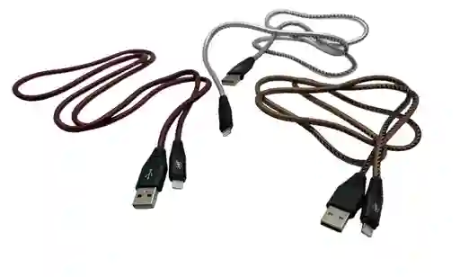 Cable De Carga Para Entrada Iphone Tipo Cuero
