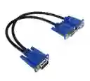 Cable Y Vga – Duplicador De Imagen