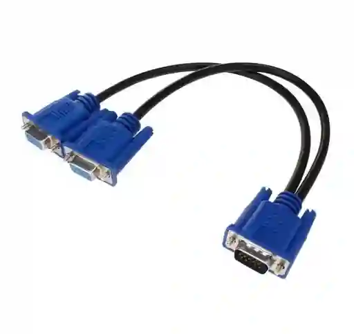 Cable Y Vga – Duplicador De Imagen