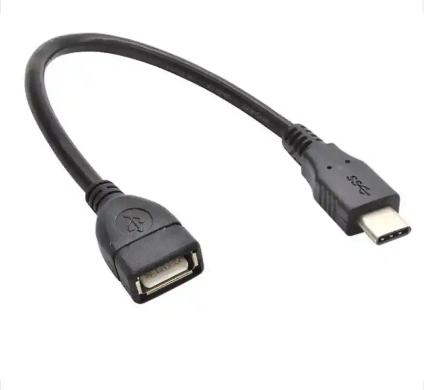 Cable - Adaptador Otg Tipo-c Nuevo Negro