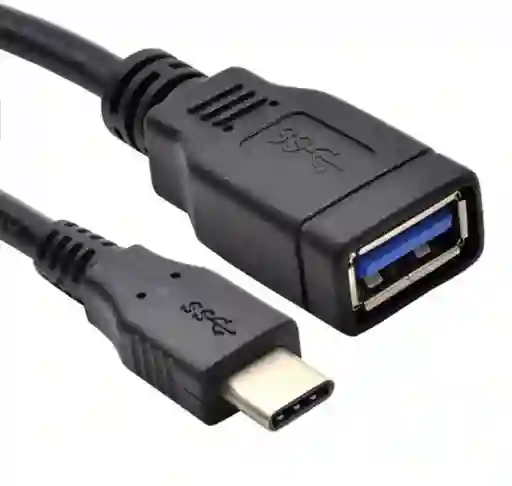 Cable - Adaptador Otg Tipo-c Nuevo Negro