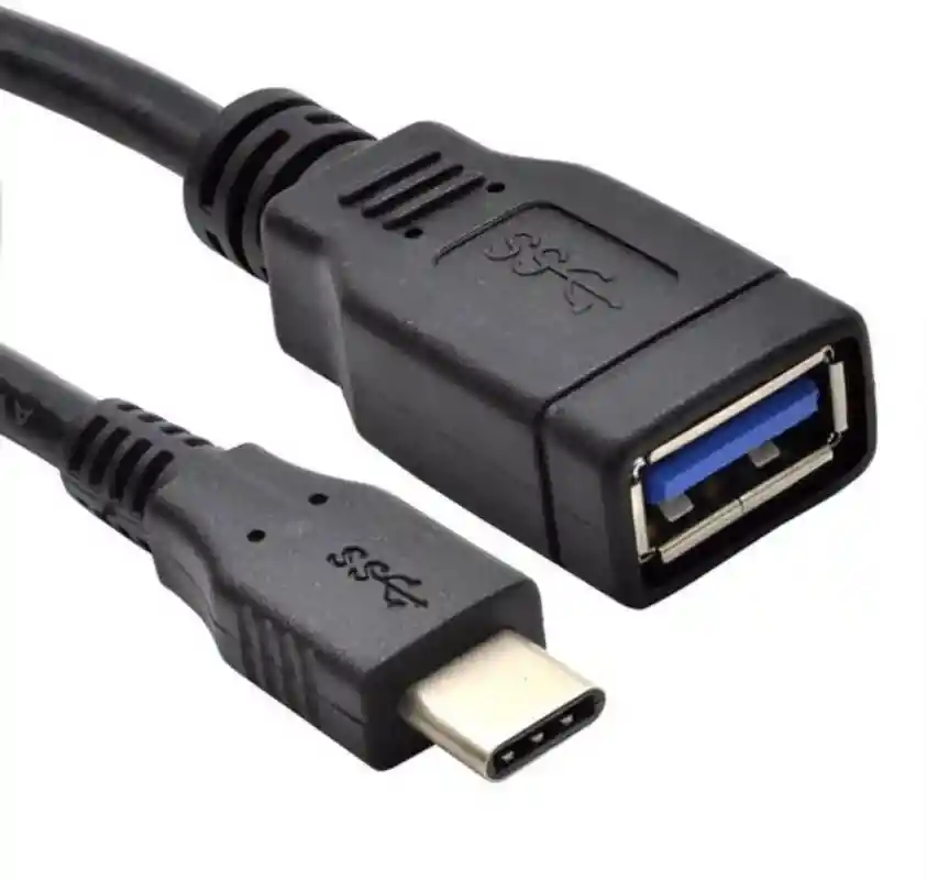 Cable - Adaptador Otg Tipo-c Nuevo Negro