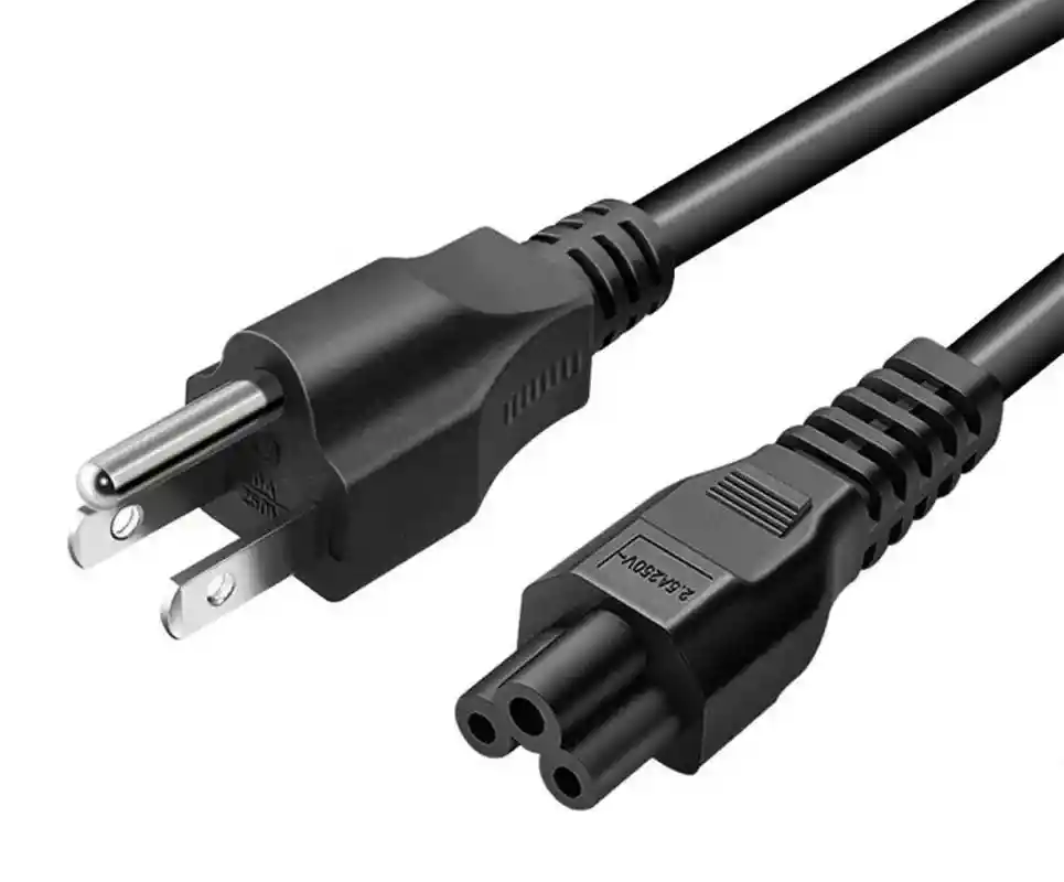 Cable Trébol De 1.5mts Negro Nuevo