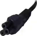 Cable Trébol De 1.5mts Negro Nuevo