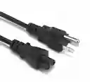 Cable Trébol De 1.5mts Negro Nuevo