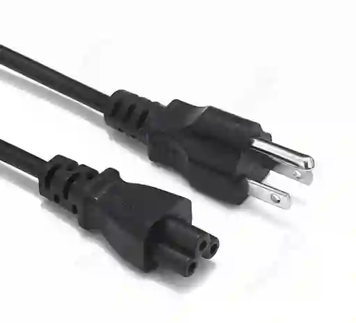 Cable Trébol De 1.5mts Negro Nuevo