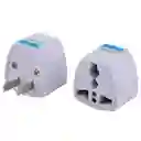 Convertidor Conector Europeo Blanco